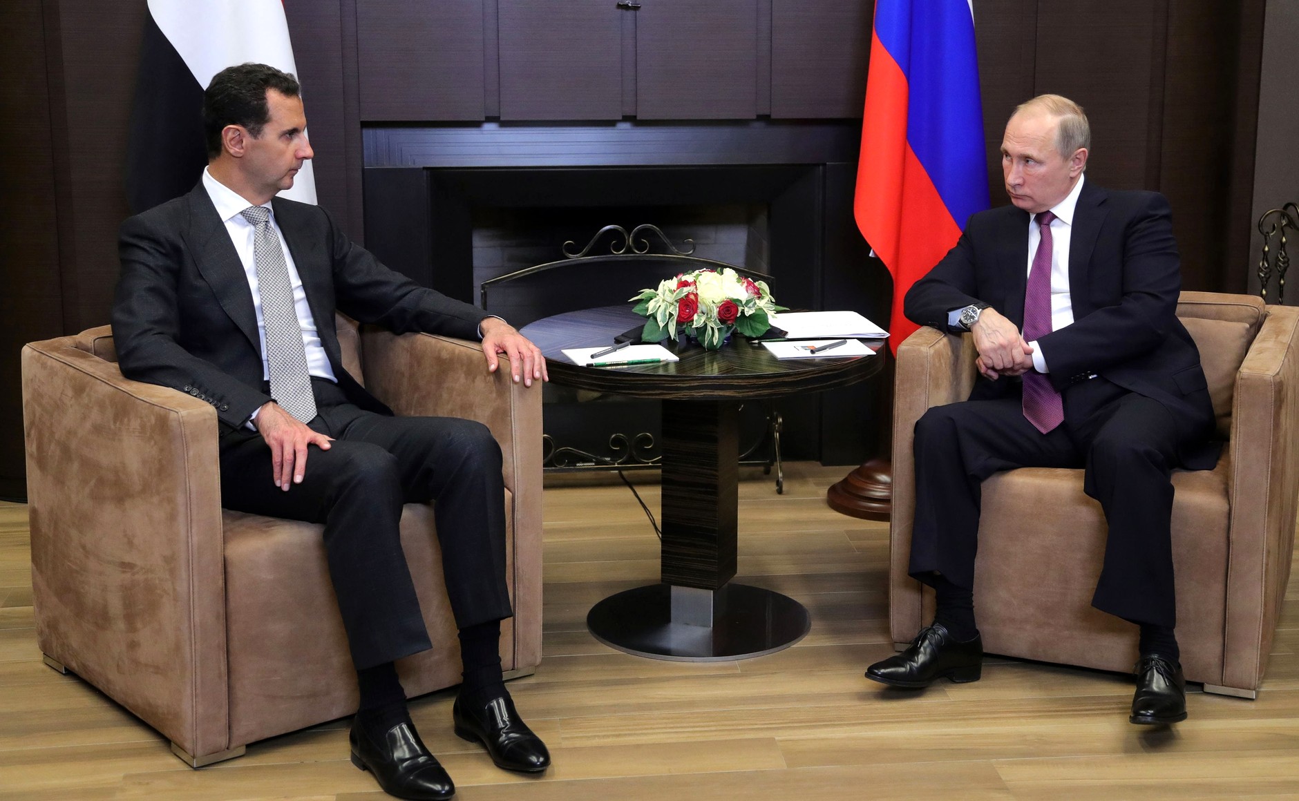 Russian President hosts Syria’s Assad in Sochi