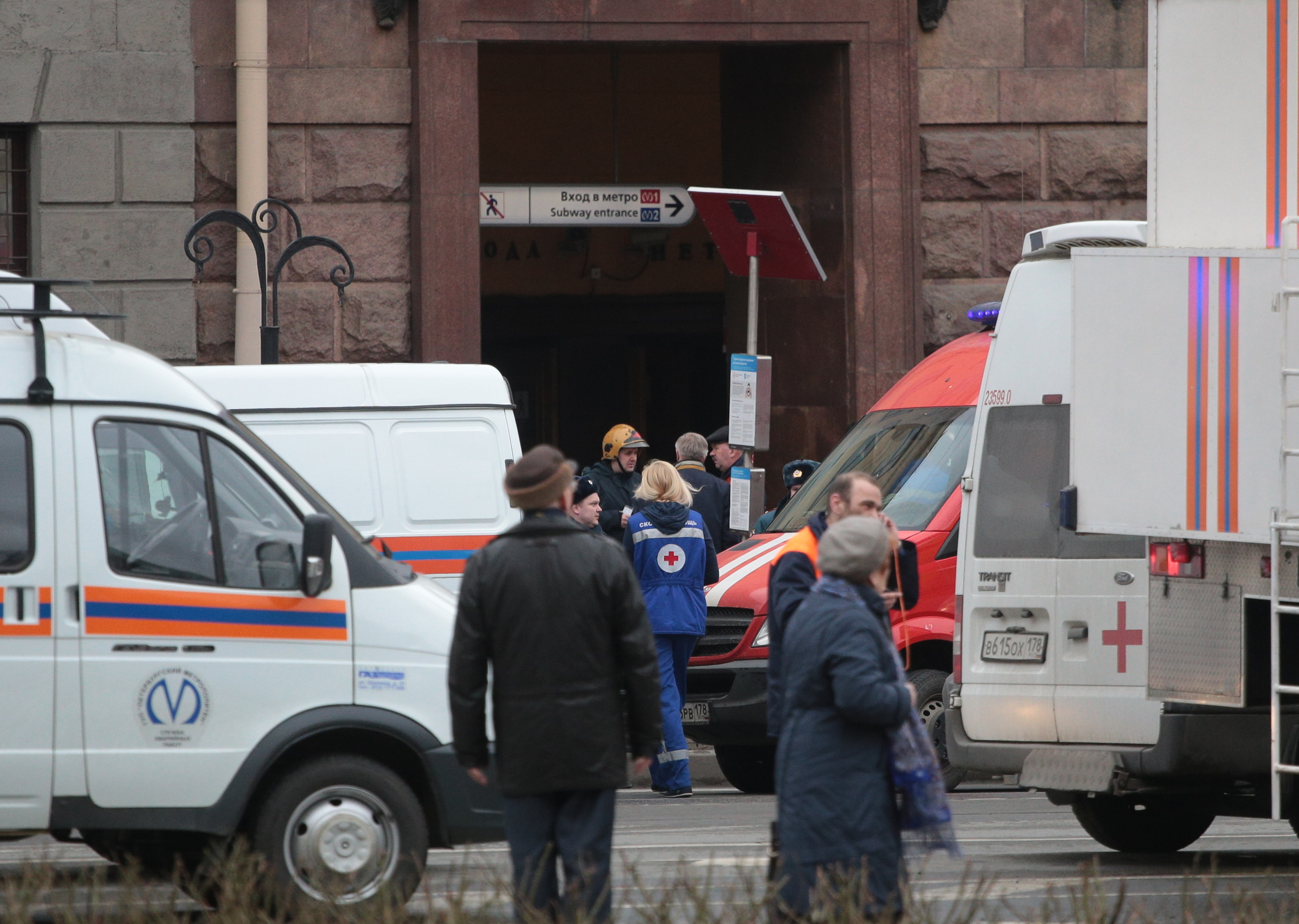 Russia: 11killed in suicide bomb on train in St Petersburg