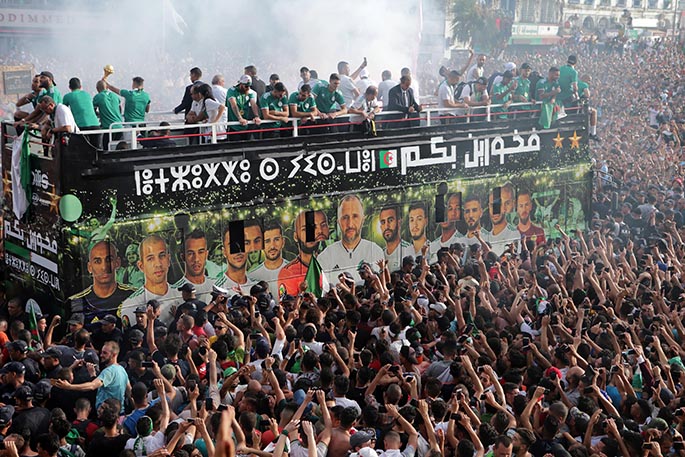 Africa Cup of Nations:  Algeria’s road to glory