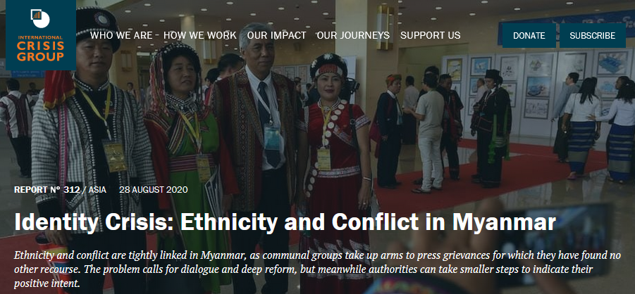 Myanmar must squash ethnonationalism, reports international think-tank