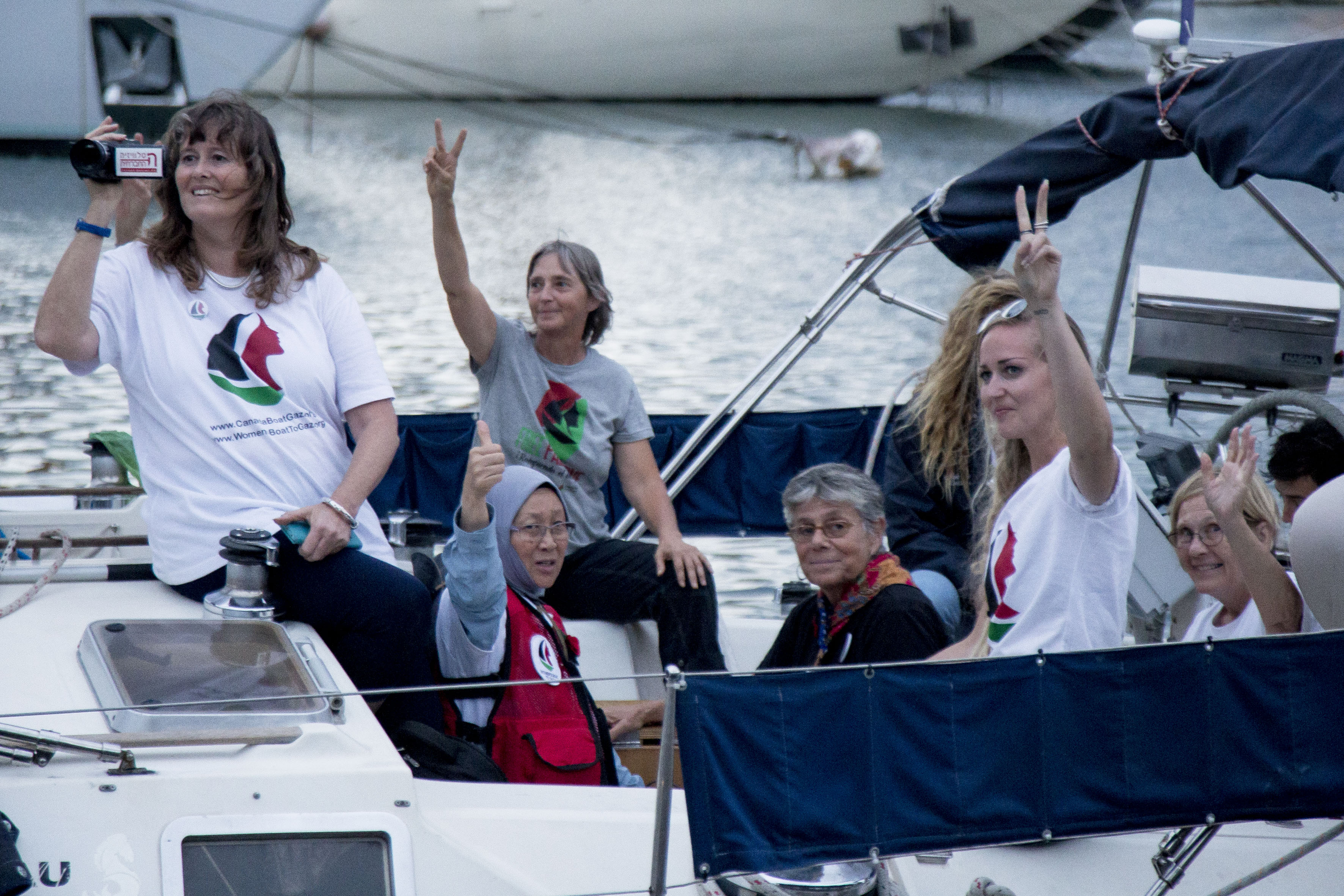 Spain: Women’s boats leave Spain to protest Gaza blockade