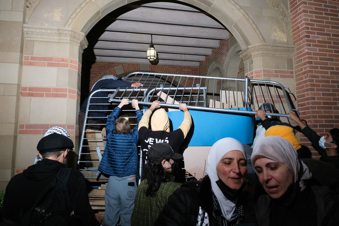 Students Across Campuses Palestinian and Israeli Tensions - Vimarsana News
