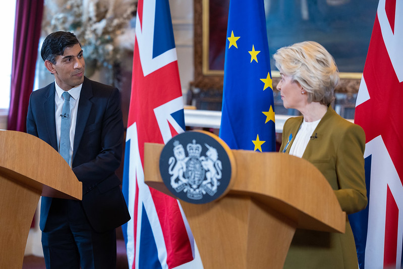 UK: Windsor Framework agreed by UK & EU for Northern Ireland broadly welcomed