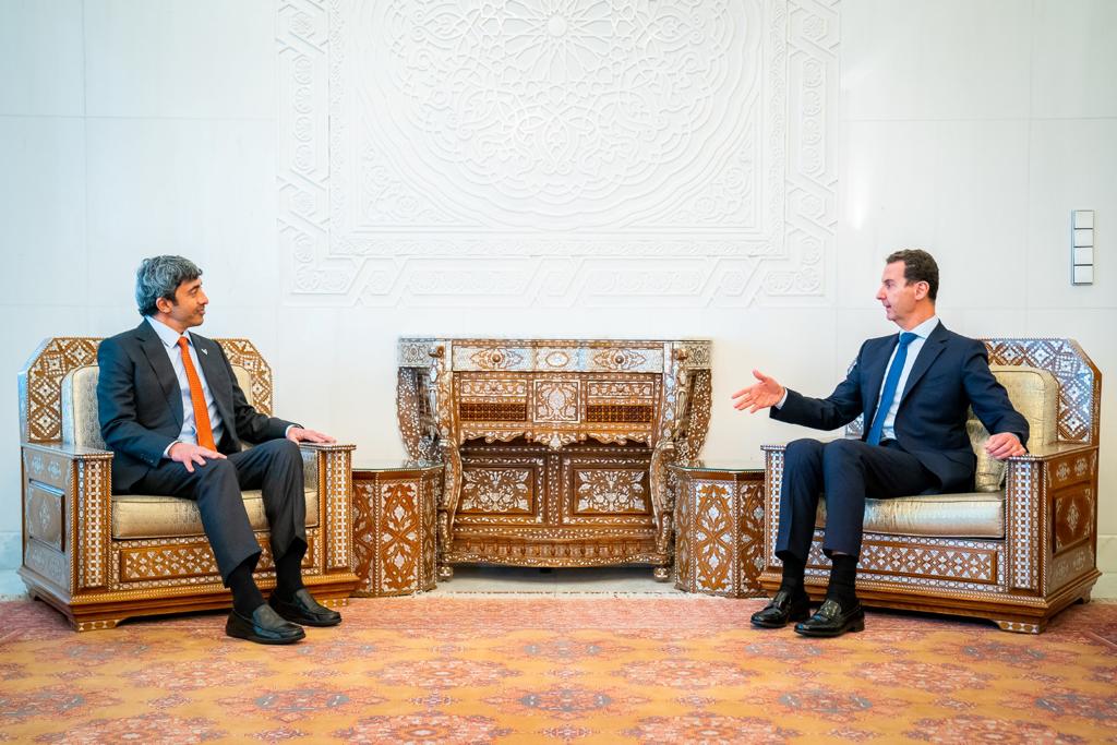 Syria: UAE foreign minister meets Bashar al-Assad in Damascus