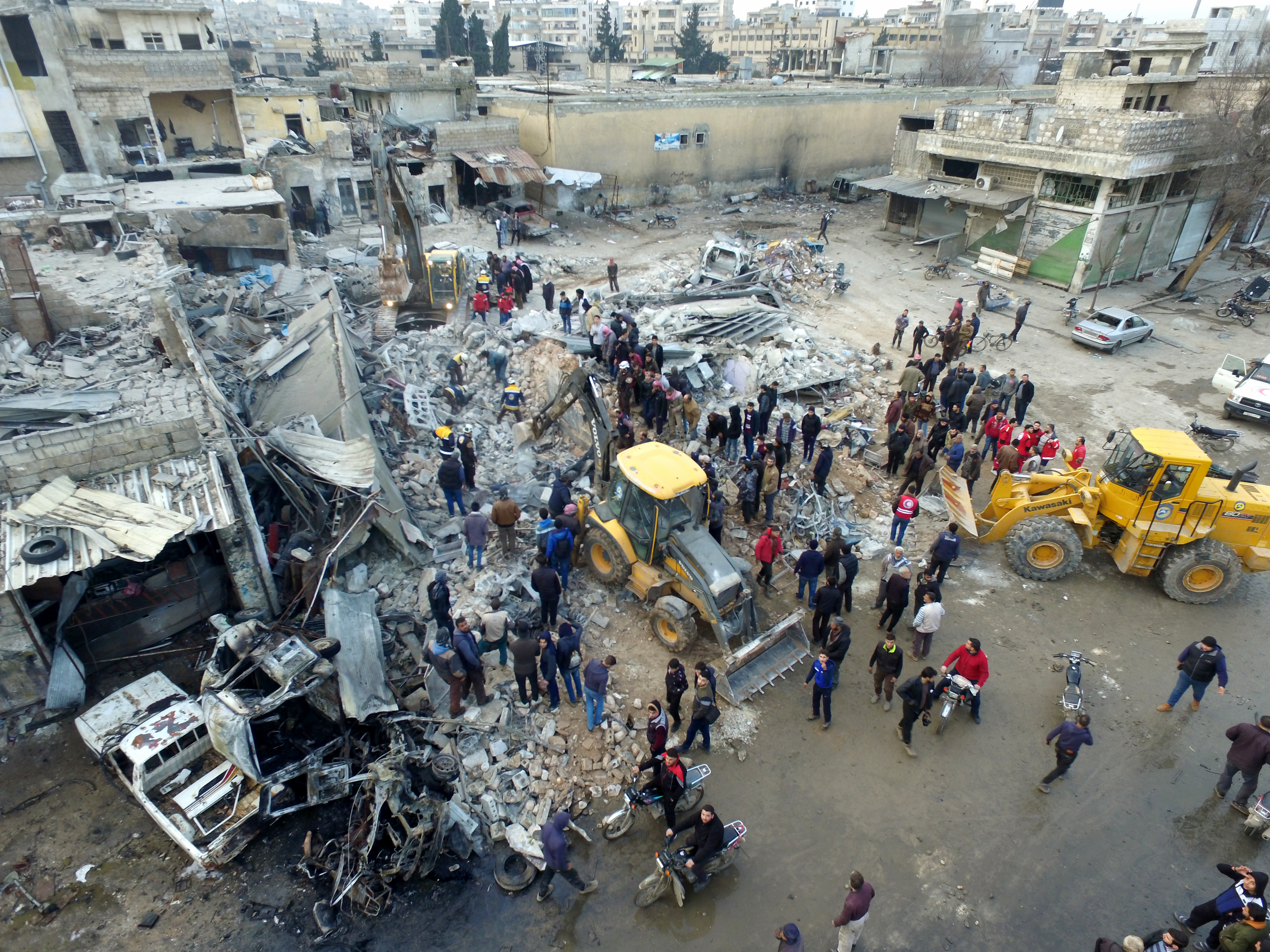 Syria: 313 civilians killed in Idlib since Nov. 2019