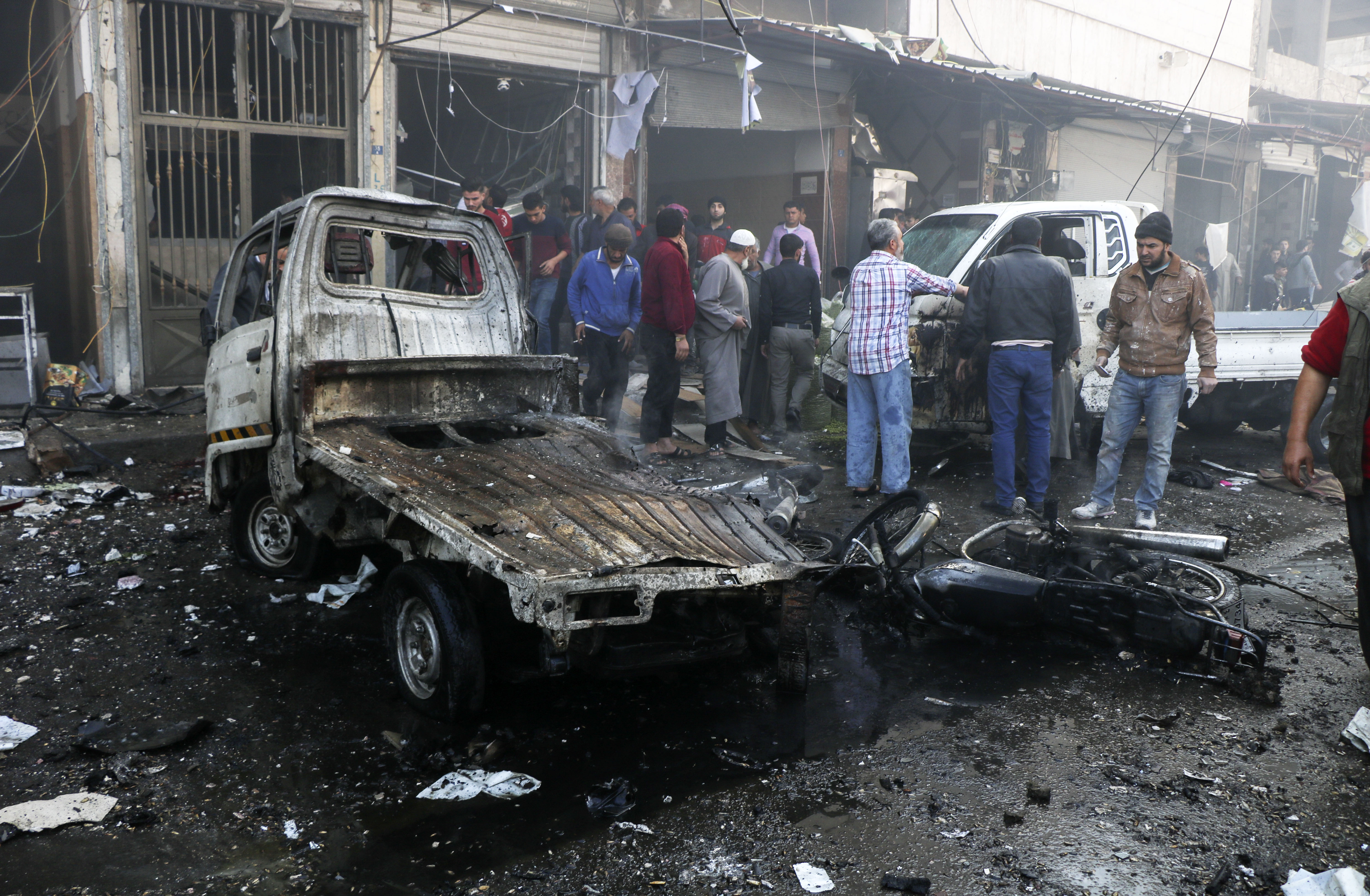 Syria: Bomb attack kills 18 in northern Syria