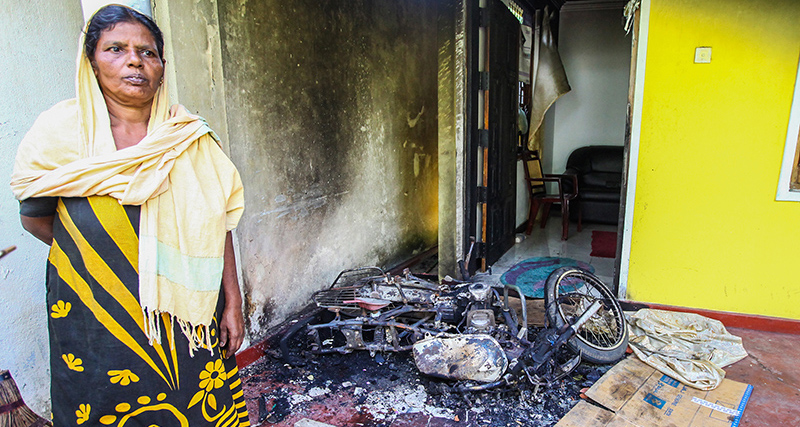 Muslims killed and injured in Sri Lanka