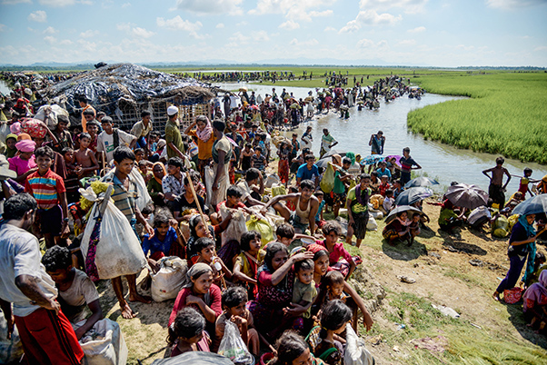 Rohingya Muslim survives after playing dead for days