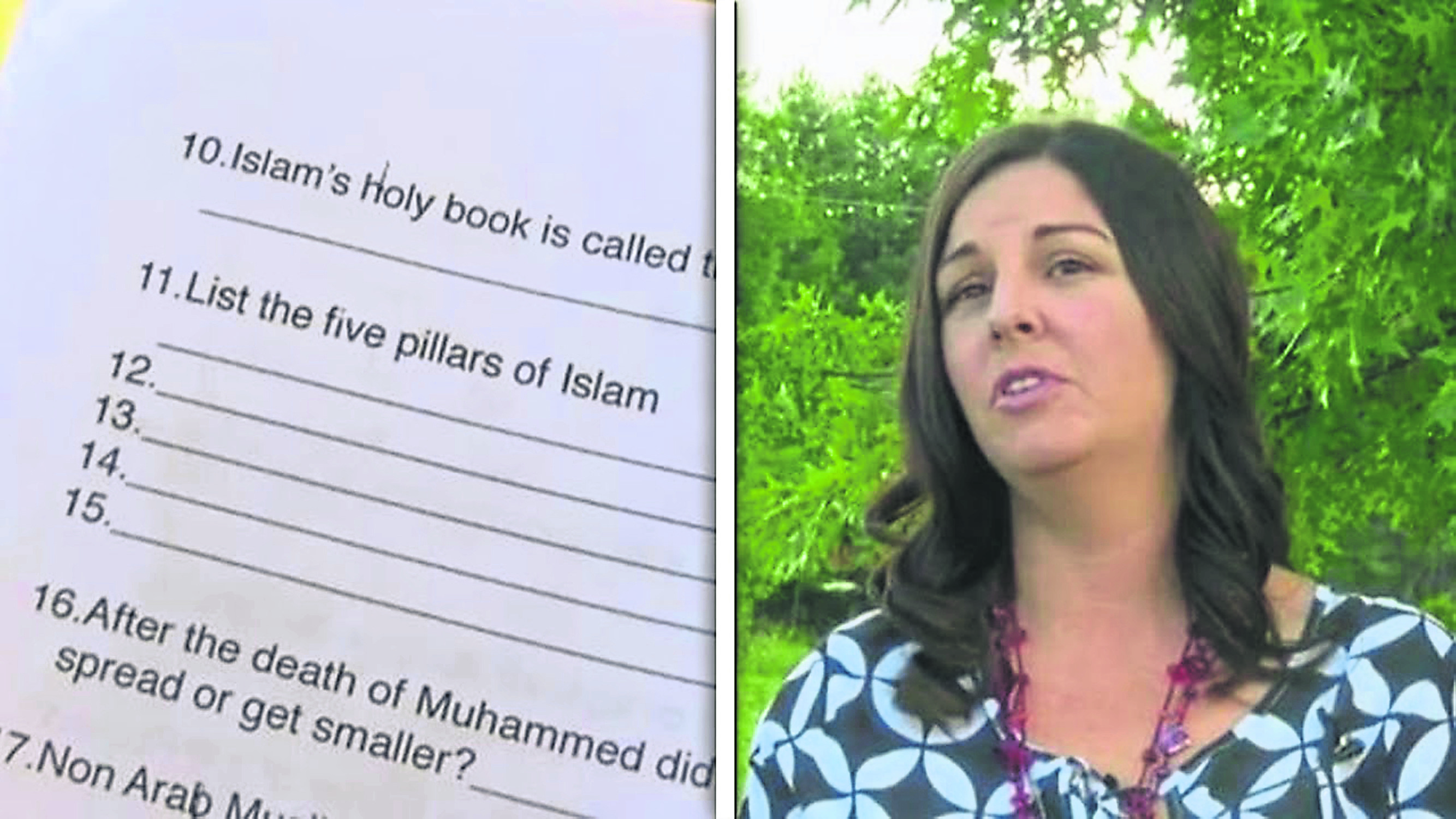 Tennessee mother lobbies for removal of studies on Islam from curriculum