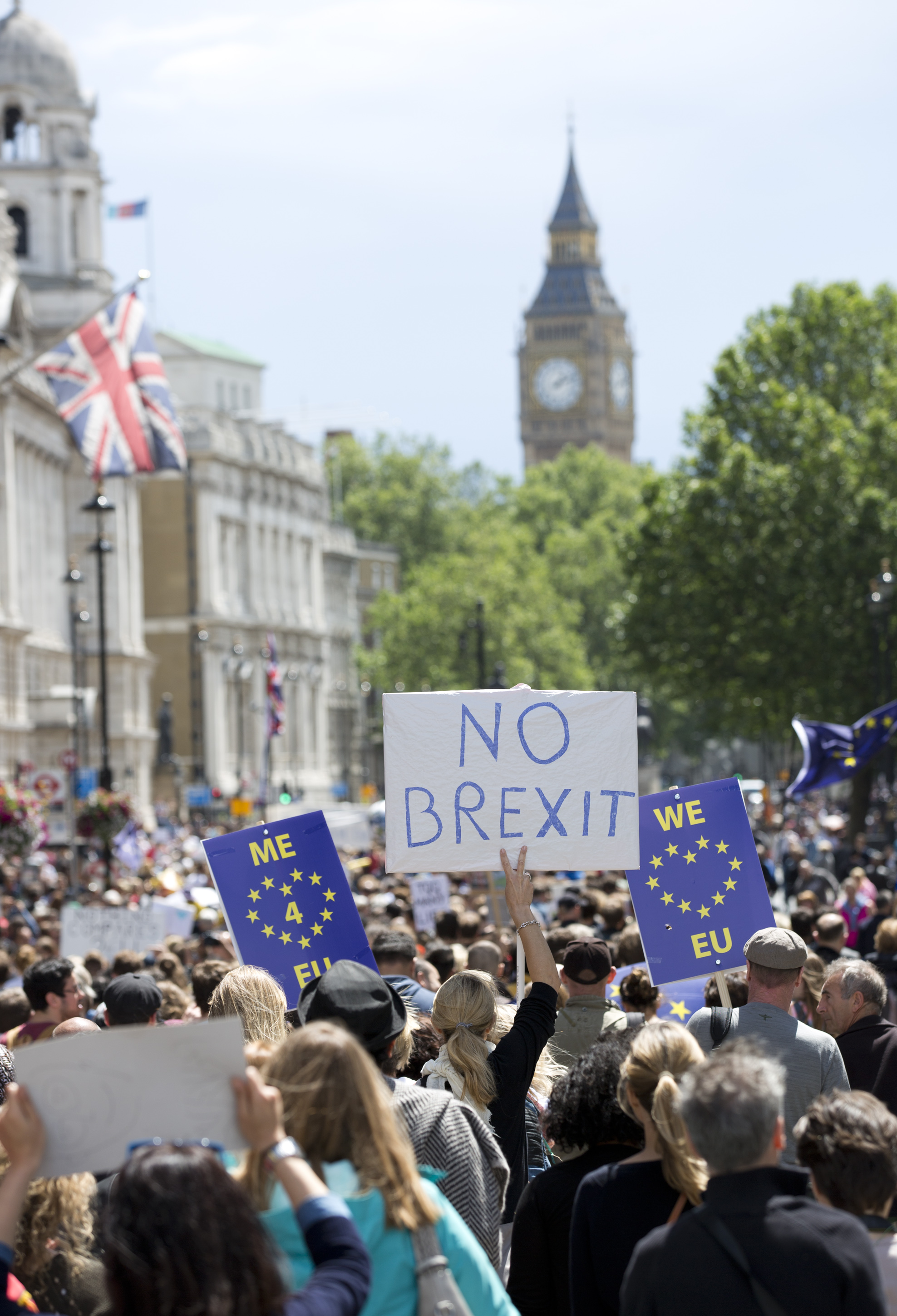 UK: Tens of thousands pro-Remain rally in London