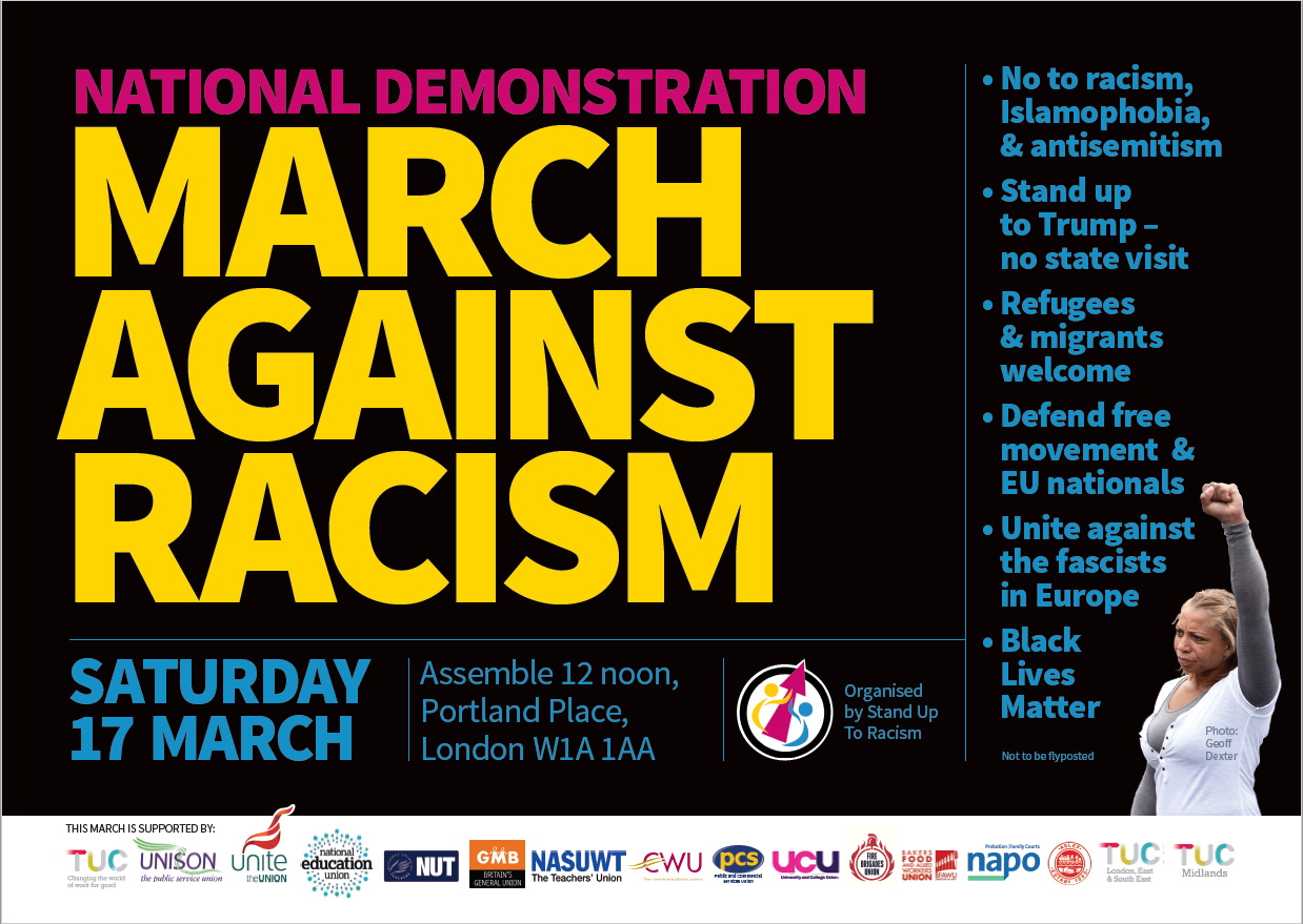 UK: Thousands demonstrate across country against racism and Islamophobia