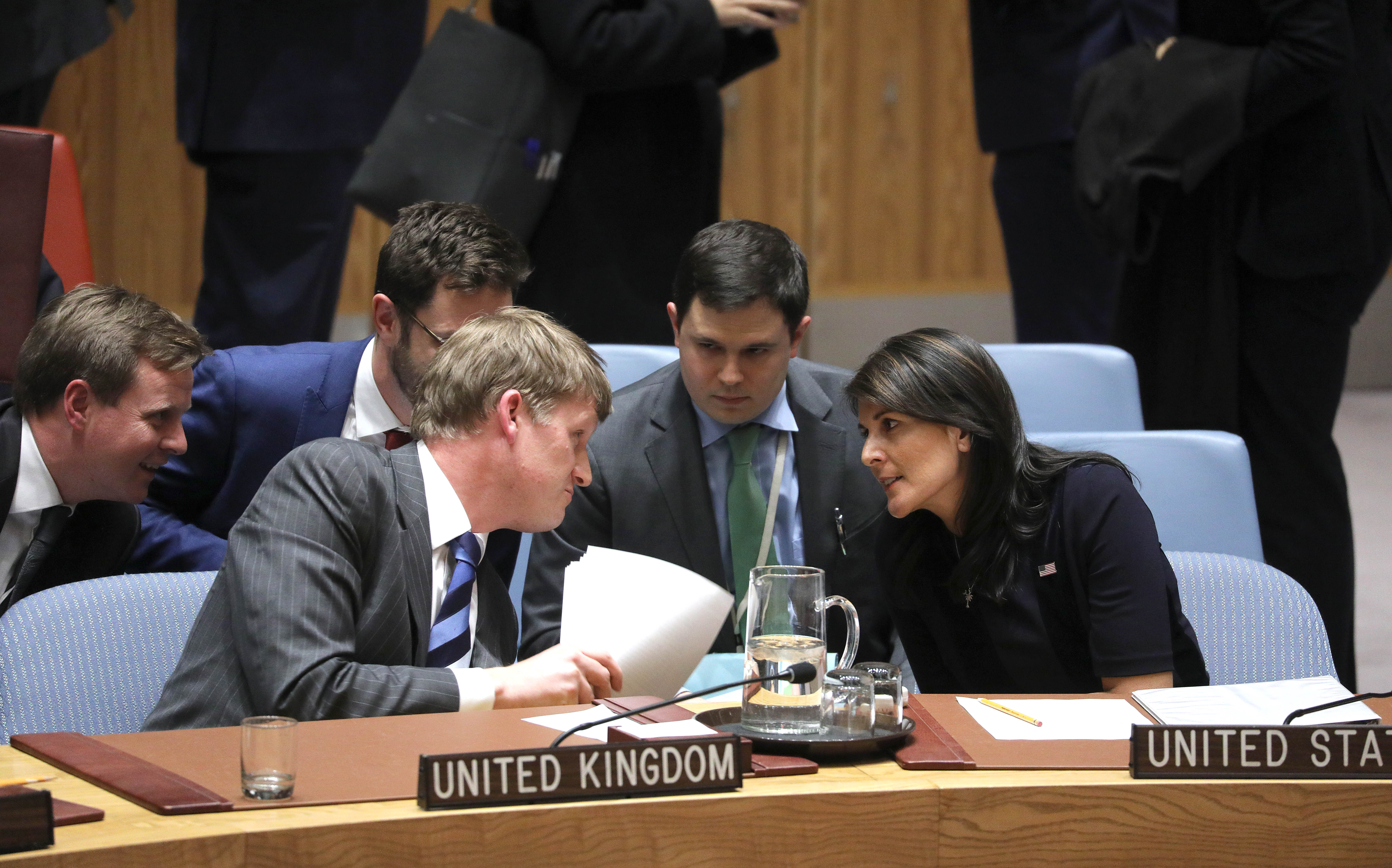 UK: US sides with UK, blames Russia for chemical attacks