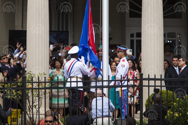 Cuba, US reopen embassies after 50-year hiatus