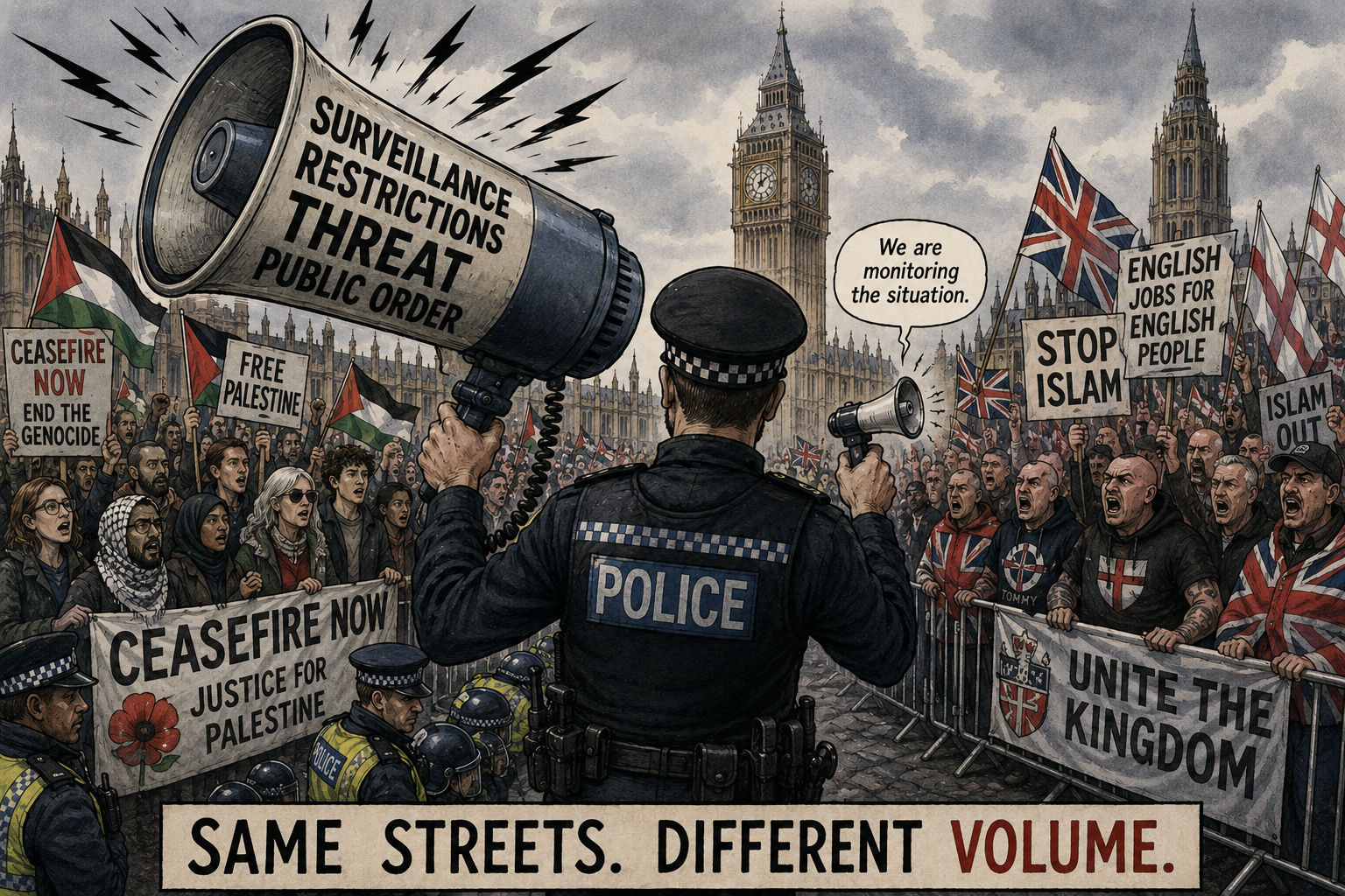 Editorial — A tale of two demonstrations: Britain’s hierarchy of outrage and action