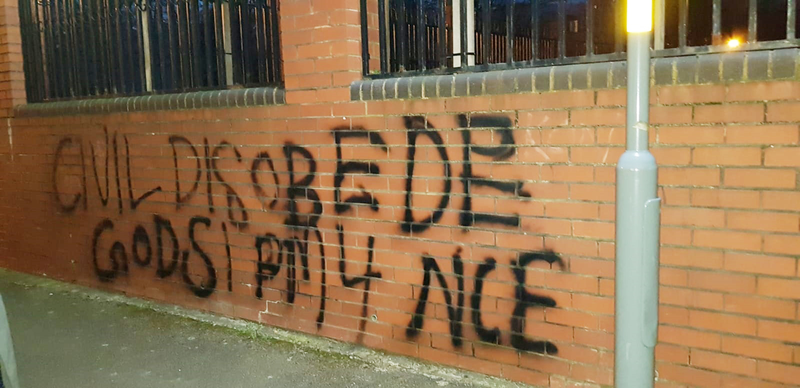 Mosque vandalised in Birmingham