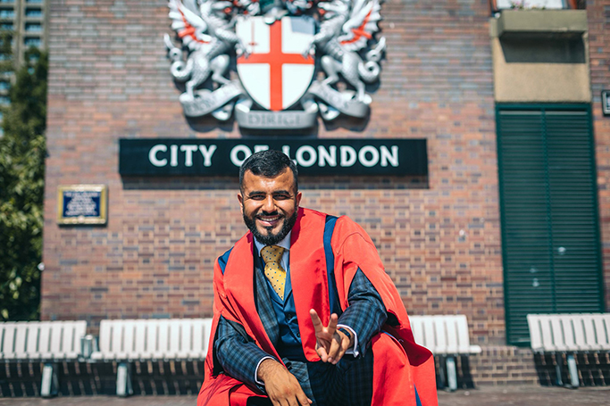 Hussain Manawer becomes Kings College London’s youngest Honorary Fellow