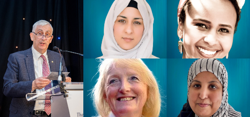 Women major winners at The Muslim News Awards for Excellence event
