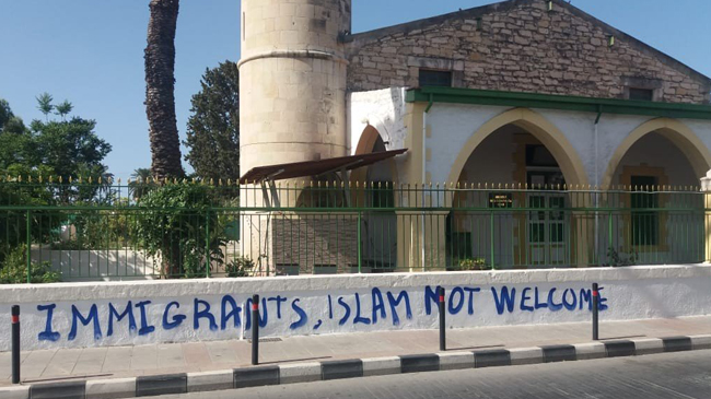 Mosque arson attack in Greek Cyprus condemned
