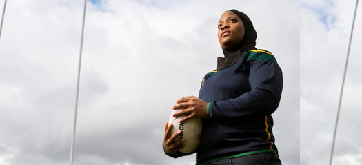 In conversation with trailblazing rugby player Zainab Alema