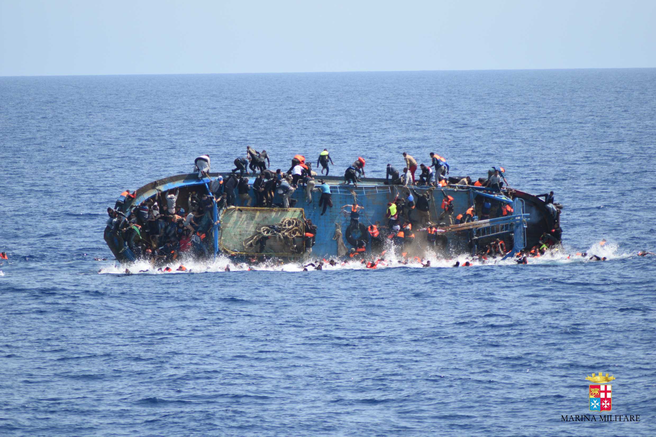 Italian navy recovers 45 bodies from Mediterranean