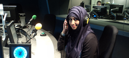 Mother-of-five becomes first hijab wearing reporter on Scottish TV