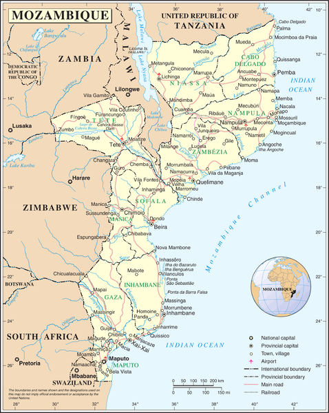 Mozambique: Terrorist group decapitates over 50 people