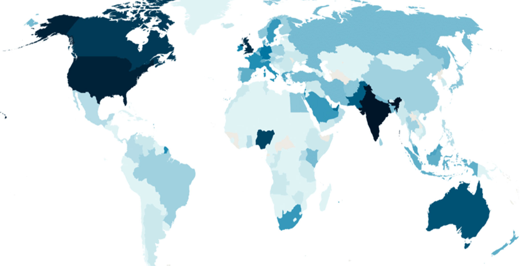 US, UK, and India tweeter users responsible for most Anti-Muslim posts