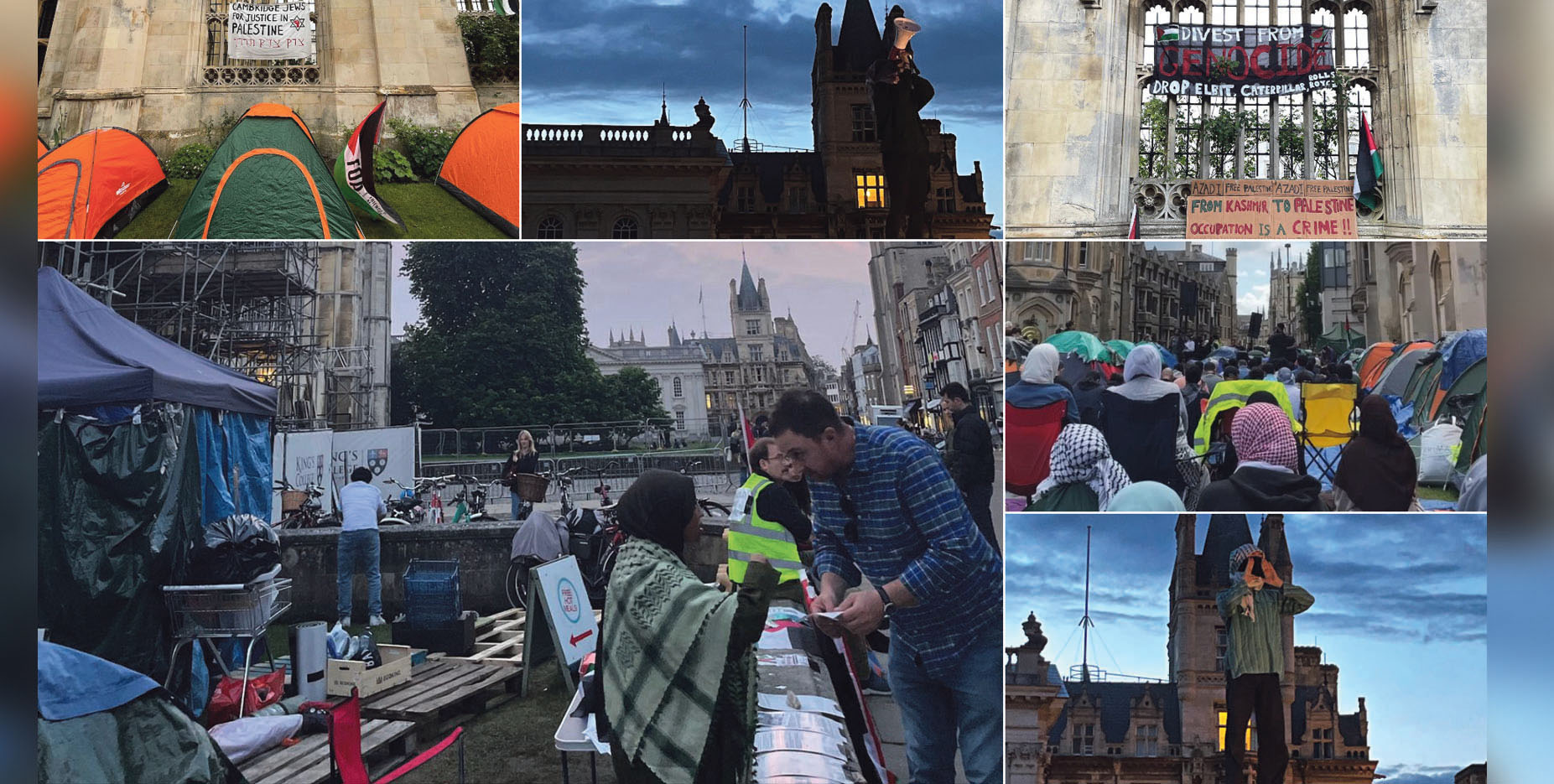 Comment: Architectures of liberation; inside pro-Palestine encampments at UK universities
