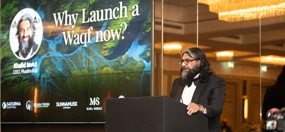 Muslim Aid Global Waqf launched